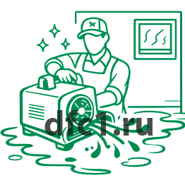 Сушка и уборка после потопа в Кемерово